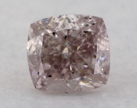 GIA 0.31 Carat Fancy Brownish Pink-SI2 Cushion Modified Cut Diamond